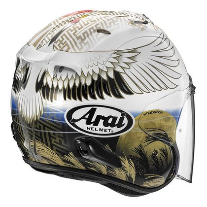 Arai SZ-R VAS EVO - TSUBASA Jethelm - Weiß / Rot