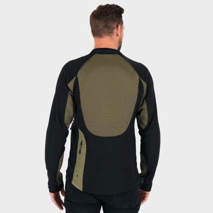 Knox TOR Motorweste - Grün / Schwarz