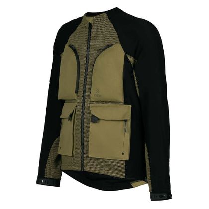 Knox TOR Motorweste - Grün / Schwarz Ref : KNX0160 