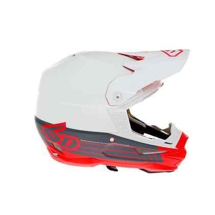 Casco de motocross 6D Helmets ATR-1 SPLIT RED 2023