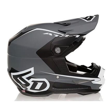 Casco de motocross 6D Helmets ATR-1 STEALTH 2024 - Blanco Ref : DH0021 
