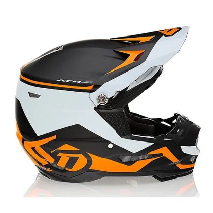 Casco de motocross 6D Helmets ATR-2 DRIVE 2024 - Naranja / Negro Ref : DH0023 