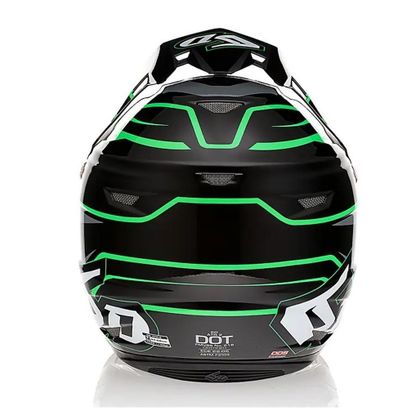 Casco de motocross 6D Helmets ATR-2 PHASE 2024 - Negro / Verde