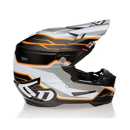 Casco de motocross 6D Helmets ATR-2 PHASE 2024 - Blanco / Naranja Ref : DH0032 