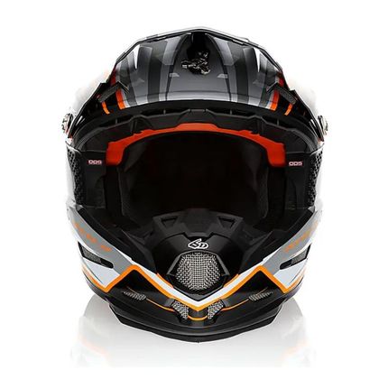 Casco da cross 6D Helmets FASE ATR-2 2024 - Bianco / Arancione