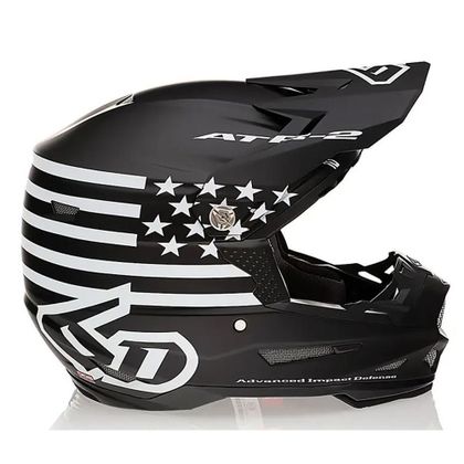 Casco de motocross 6D Helmets ATR-2 TACTICAL 2024 - Negro Ref : DH0034 