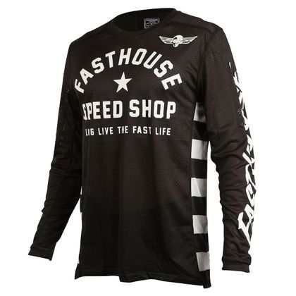 Camiseta de motocross FASTHOUSE ORIGINALS AIR COOLED L1 - BLACK 2019 Ref : FAS0001 