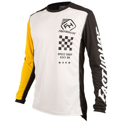Maillot cross FASTHOUSE ICON - WHITE YELLOW 2019 Ref : FAS0004 