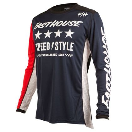 Camiseta de motocross FASTHOUSE ALPHA NAVY 2019 Ref : FAS0014 