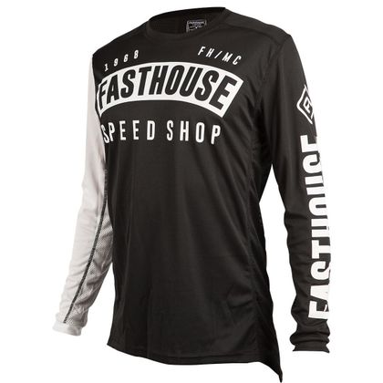 Camiseta de motocross FASTHOUSE BLOCK L1 BLACK 2019 Ref : FAS0016 