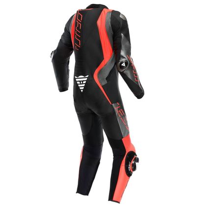 Combinaison Dainese AUDAX D-ZIP PERF. 1 PIECE - Noir / Rouge