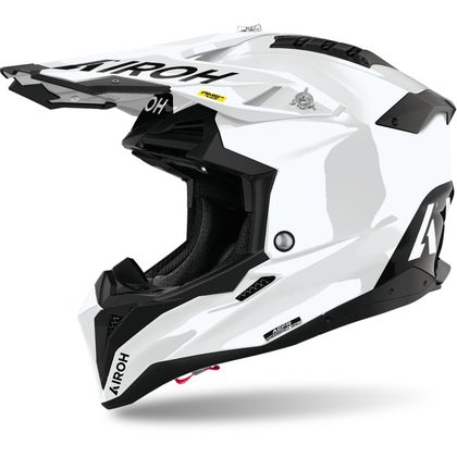 Casque cross Airoh AVIATOR 3 FIM 2027 - Blanc Ref : AR1573 