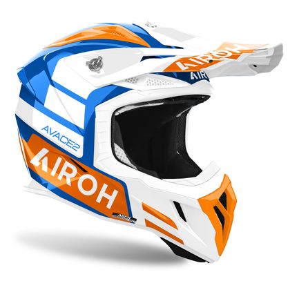 Casco de motocross Airoh AVIATOR ACE 2 - SAKE 2024 - Naranja