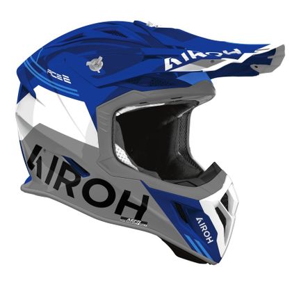 Casque cross Airoh AVIATOR ACE 2 - FURY 2026 - Bleu