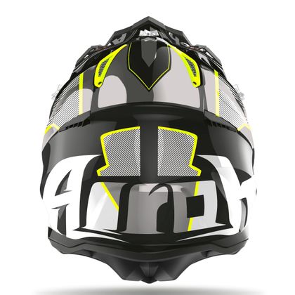 Casco de motocross Airoh AVIATOR 2.3 - GLOW - CHROME YELLOW - AMSS 2020