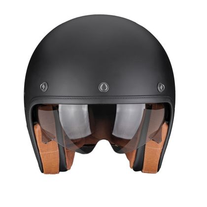 Casque jet Scorpion Exo BELFAST II - LUXE MAT - Noir