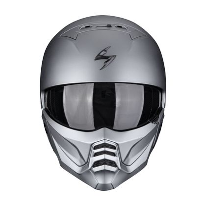 Kask jet Scorpion Exo EXO-COMBAT II - SOLID MAT - Szary