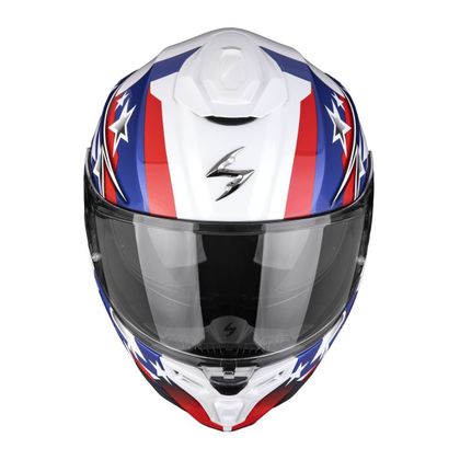 Casque intégral Scorpion Exo EXO-1500 AIR - ETOILE - Blanc / Bleu