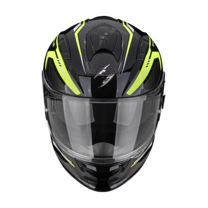 Cască integrală Scorpion Exo EXO-491 - KRIPTA - Negru / Galben