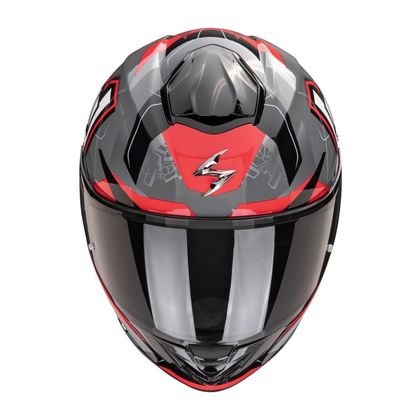 Casque intégral Scorpion Exo EXO-530 AIR ROCK - Gris / Rouge