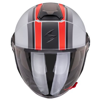 Casque jet Scorpion Exo EXO-CITY II - VEL - Gris / Rouge