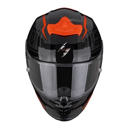Casque intégral Scorpion Exo EXO-R1 EVO II CARBON AIR - SURGE - Noir / Rouge