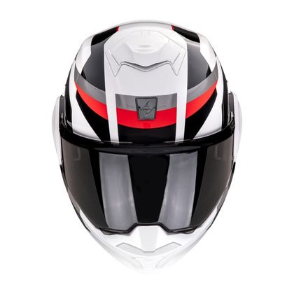 Casque modulable Scorpion Exo EXO-TECH EVO PRO - ACUTI - Gris / Rouge