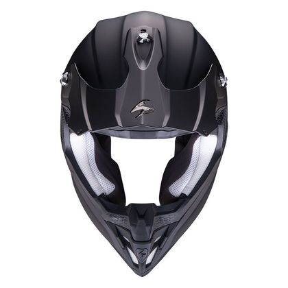Casco de motocross Scorpion Exo VX-16 EVO AIR - SOLID 2023 - Negro
