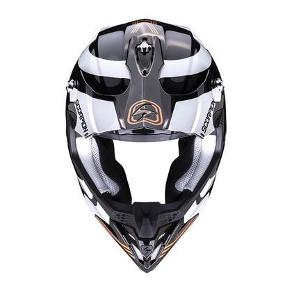 Casco de motocross Scorpion Exo VX-16 EVO AIR - TUB 2023 - Negro / Amarillo