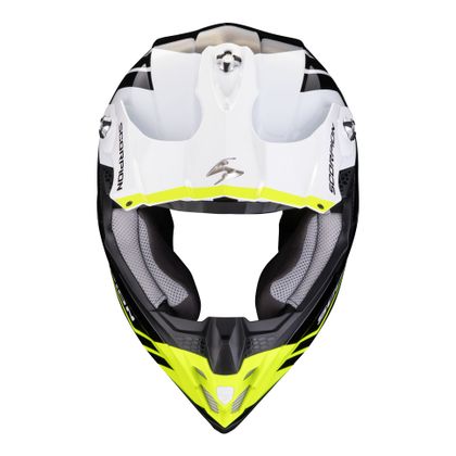 Casque cross Scorpion Exo VX-16 EVO AIR - FUSION 2024 - Noir / Jaune