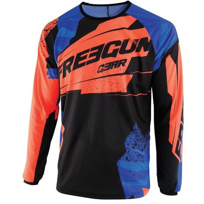 Camiseta de motocross Shot by Freegun DEVO KID - HERO- NEON ORANGE Ref : FRG0292 