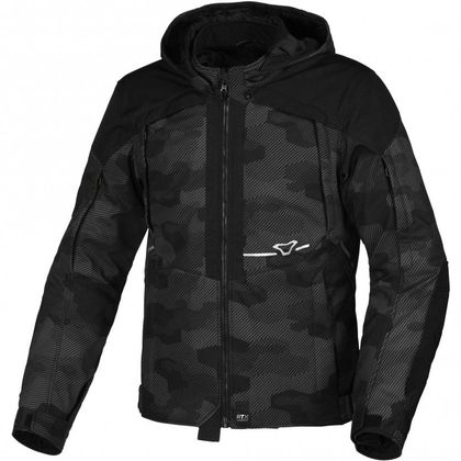 Macna TERRITOR Motorbike Jacket - Black / Grey Ref : MAC0315 