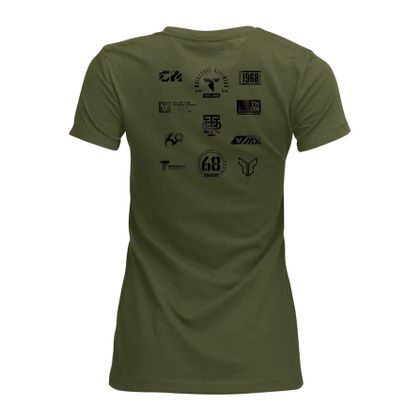 Thor PATCHED UP - WOMEN Short-sleeved T-Shirt - Green / Green