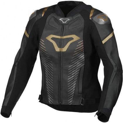 Blouson Macna TRONNIQ FEMME - Noir / Jaune Ref : MAC0330 