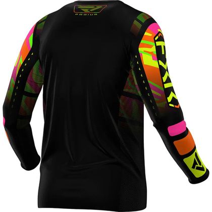 FXR PODIUM MX 25 2026 Cross jersey - Black / Multicolour