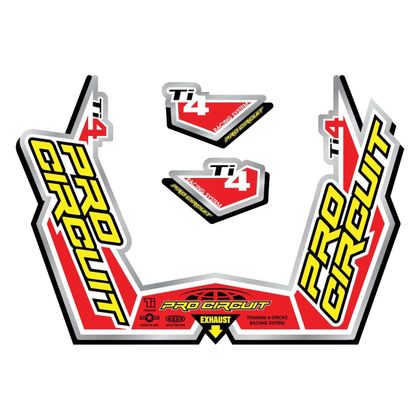 Stickers Pro Circuit Ti-4 GP Universel