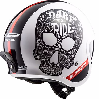 Casque LS2 OF599 - SPITFIRE INKY