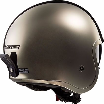 Casque LS2 OF599 - SPITFIRE - SOLID CHROME