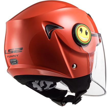 Casco LS2 OF602 - FUNNY - SOLID - Rosso