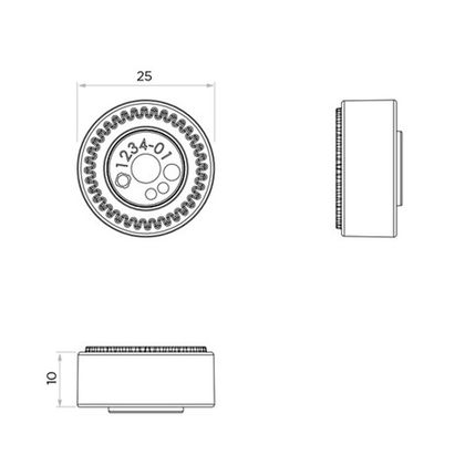 Soporte smartphone Quad Lock QLP-MOT-SR anillos separadores (x2) universal - Negro
