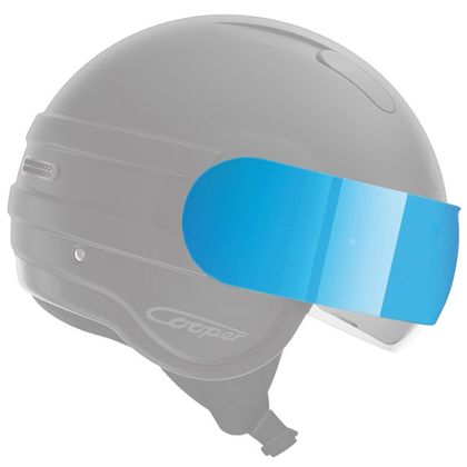 Pantalla de casco ROOF VISOR IRIDIO - RO35 COOPER - Iridio / Azul