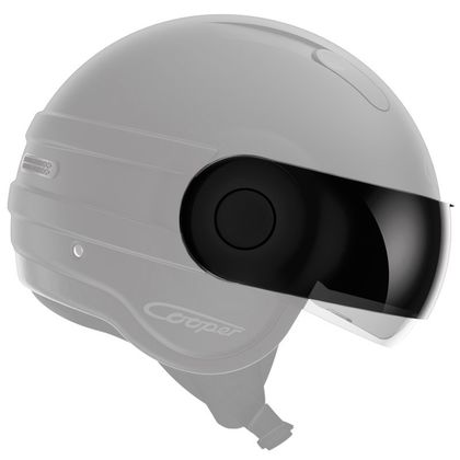 Pantalla de casco ROOF VISOR SOLAR 100 % - RO35 COOPER - Negro