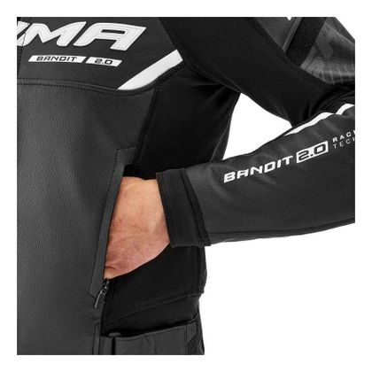 Shima BANDIT 2.0 Motorcykeljakke - Sort.