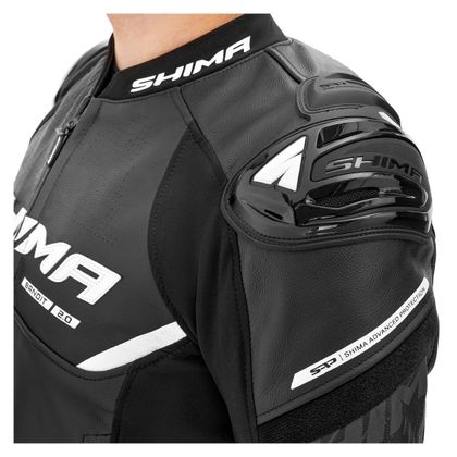 Shima BANDIT 2.0 Motorcykeljakke - Sort.