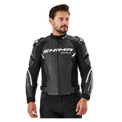 Shima BANDIT 2.0 Motorcykeljakke - Sort.