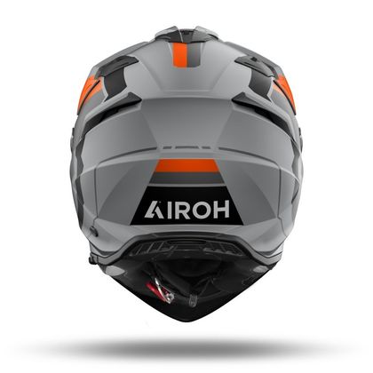 Airoh BANDIT - HORN Full-face helmet - Grey / Orange