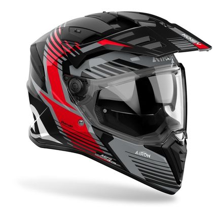 Casque intégral Airoh BANDIT - SPICY - Noir / Gris