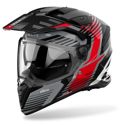 Casque intégral Airoh BANDIT - SPICY - Noir / Gris Ref : AR1523 