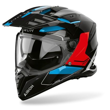 Casque intégral Airoh BANDIT - TUNE - Noir / Bleu Ref : AR1524 