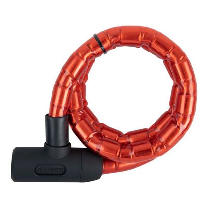Antivol Oxford LK137 Barrier Armoured Cable (1.4 mx25 mm) universel - Rouge Ref : OD0014 / LK137 